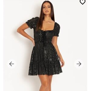 BURNED VELVET SKULL GARDEN CORSETED DRESS - LIMITED Halloween